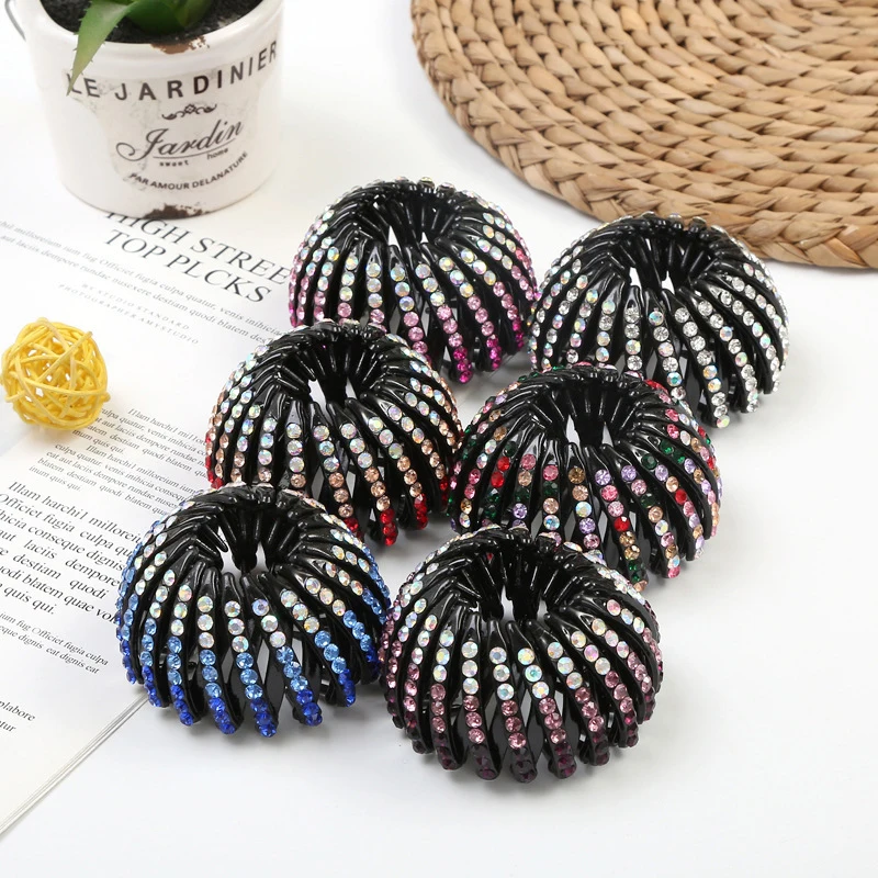 New Women Rhinestone Claw Girl High Ponytail Clip Fixed Buckle Claw Clip Advanced Sense Hair accessories Headwear
New Women Rhinestone Claw Girl High Ponytail Clip Fixed Buckle Claw Clip Advanced Sense Hair accessories Headwear