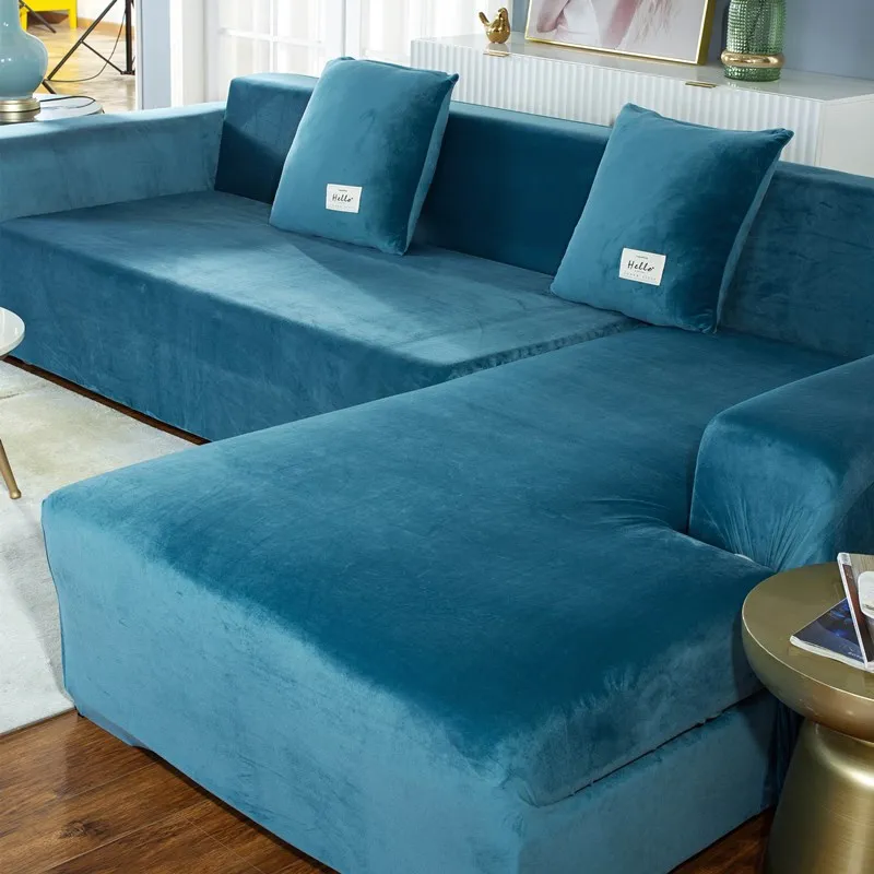 Thick Plush L Shaped Sofa Cover Living Room Corner Couch Slipcover Sectional Stretch Elastic Sofa Cover Canap Chaise Longue
Thick Plush L Shaped Sofa Cover Living Room Corner Couch Slipcover Sectional Stretch Elastic Sofa Cover Canap Chaise Longue