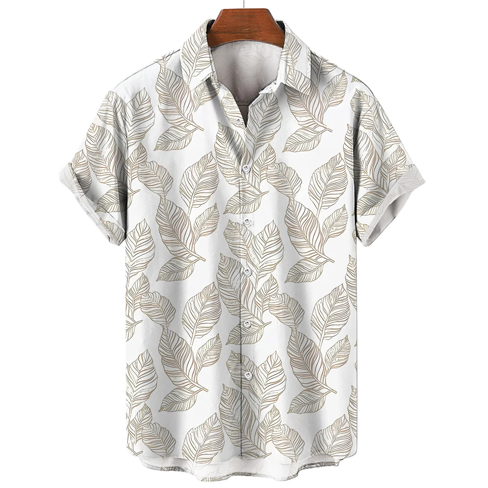 

Floral Shirts Men's Summer Hawaiian Clothing Short Sleeve Tops Loose Holiday Seaside Social Lapel 3D Print Shirt 2023 Vintage