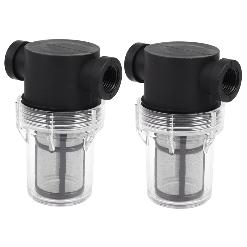 2X Garden Pond Inline Mesh Strainer Water Pump Filter Irrigation High Flow Pipeline Filter
2X Garden Pond Inline Mesh Strainer Water Pump Filter Irrigation High Flow Pipeline Filter