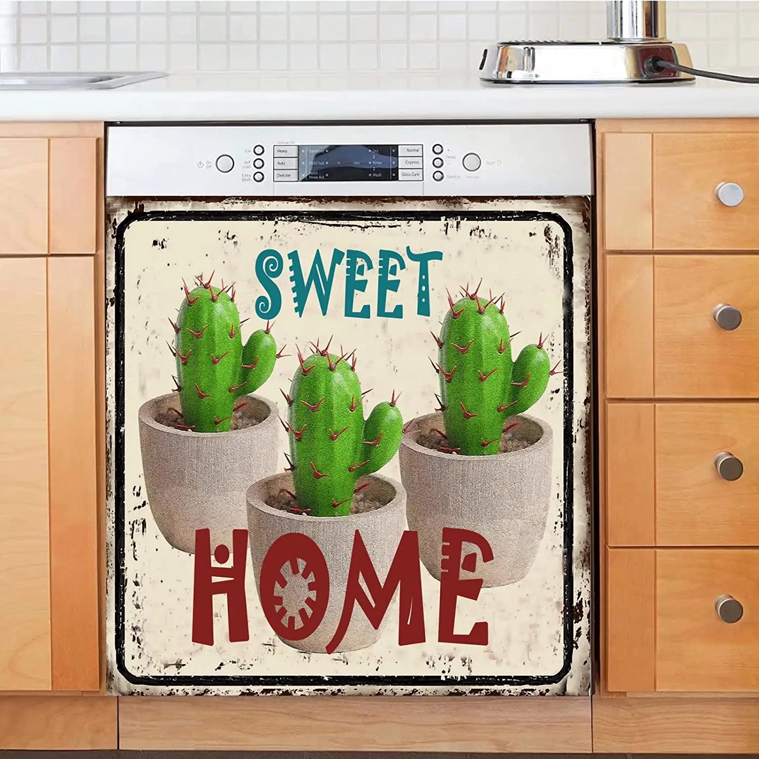 Dishwasher Magnet Cover,Cactus Front Dishwasher Cover Decoration,The Sweet Home,Pastoral Style Plant,Home Cabinet Decals Applian
Dishwasher Magnet Cover,Cactus Front Dishwasher Cover Decoration,The Sweet Home,Pastoral Style Plant,Home Cabinet Decals Applian
