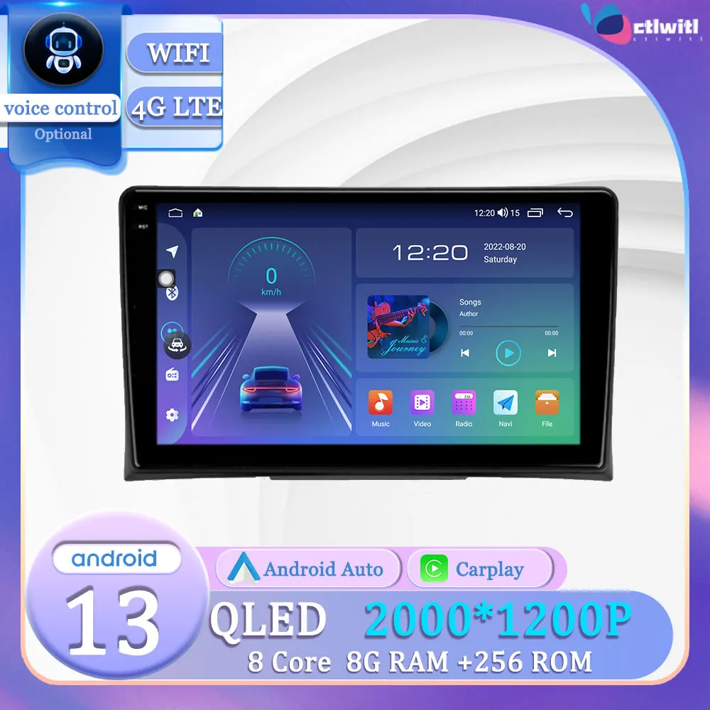 Android 13 For Volkswagen Multivan T5 2003 - 2015 Touch Screen Navigation GPS Radio Screen Autoradio Videp Player Multimedia
Android 13 For Volkswagen Multivan T5 2003 - 2015 Touch Screen Navigation GPS Radio Screen Autoradio Videp Player Multimedia