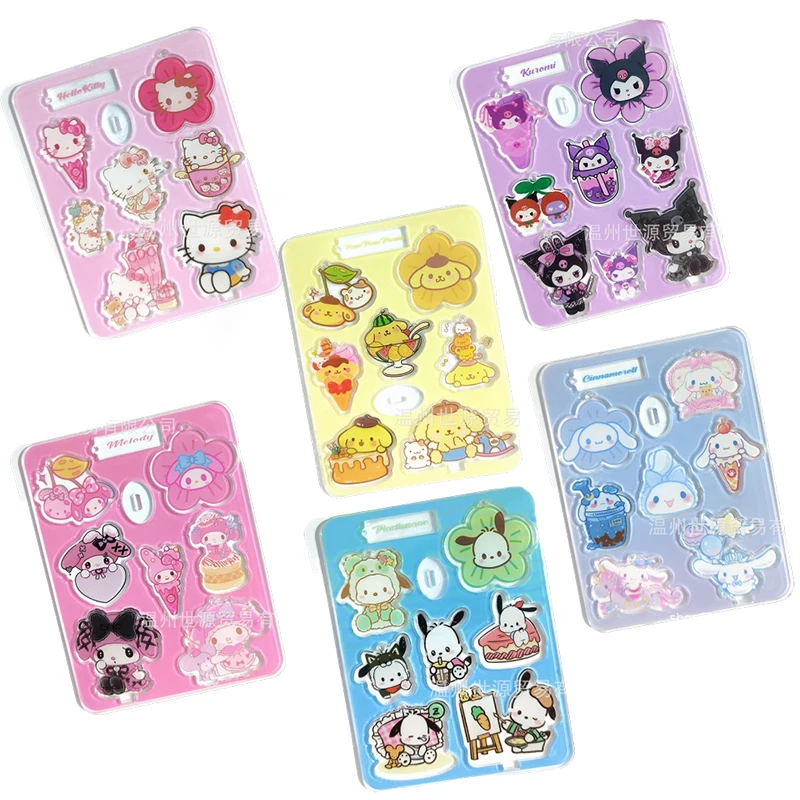 Kawaii аниме Cinnamoroll My Melody Kuromi Kittys помпон Пурины почтовый съемный многослойный акриловый брелок подарок на день рождения
Kawaii аниме Cinnamoroll My Melody Kuromi Kittys помпон Пурины почтовый съемный многослойный акриловый брелок подарок на день рождения