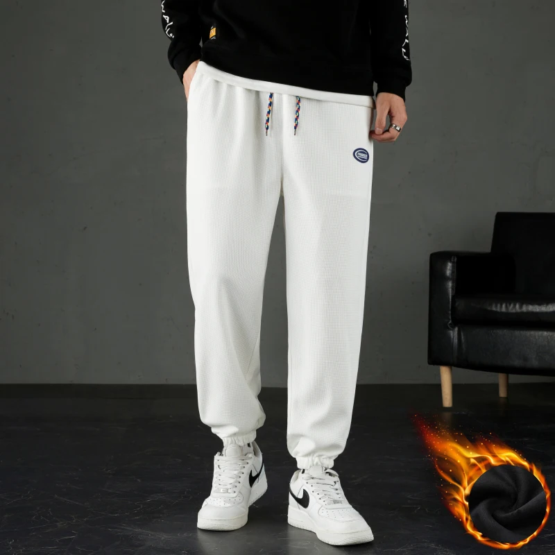 Новинка Зима 2022, теплые флисовые штаны для бега, удобная свободная одежда для тренажерного зала, универсальные модные повседневные мужские ...
Новинка Зима 2022, теплые флисовые штаны для бега, удобная свободная одежда для тренажерного зала, универсальные модные повседневные мужские ...