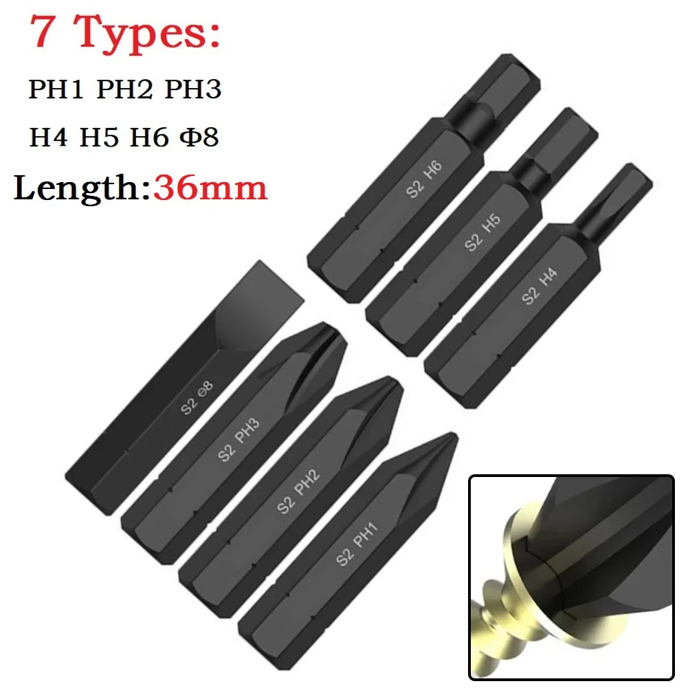 Air Drill Other Tools Screwdriver Bit Hand Tools Strong Shock Resistance Hex Shank Impact Cross Screwdriver Bits
Air Drill Other Tools Screwdriver Bit Hand Tools Strong Shock Resistance Hex Shank Impact Cross Screwdriver Bits