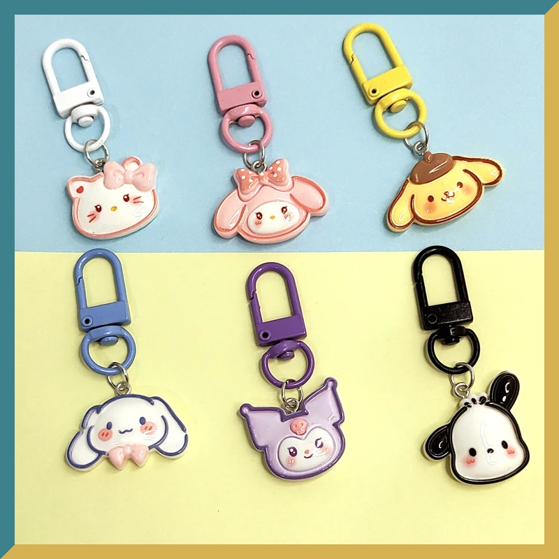 Анимационное периферийное оборудование Sanrio цветные брелки Hello Kitty Pacha собака Kuromi Корица собака милые Мультяшные кулоны игрушки лучшие подарки
Анимационное периферийное оборудование Sanrio цветные брелки Hello Kitty Pacha собака Kuromi Корица собака милые Мультяшные кулоны игрушки лучшие подарки