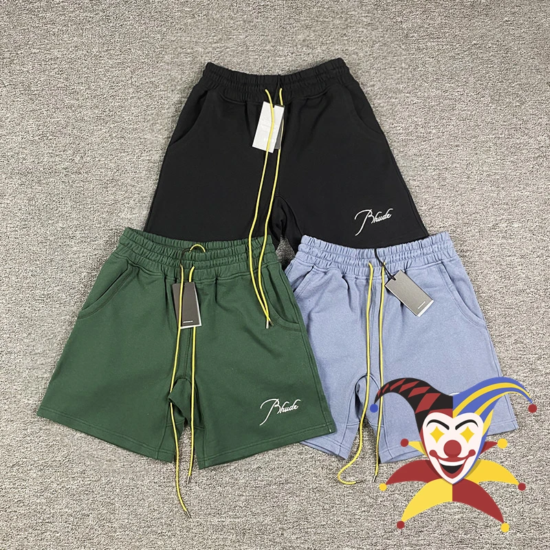 Embroidery RHUDE Logo Shorts Men Women 1:1 Best Quality Yellow Drawstring White Rhude Shorts Breeches
Embroidery RHUDE Logo Shorts Men Women 1:1 Best Quality Yellow Drawstring White Rhude Shorts Breeches