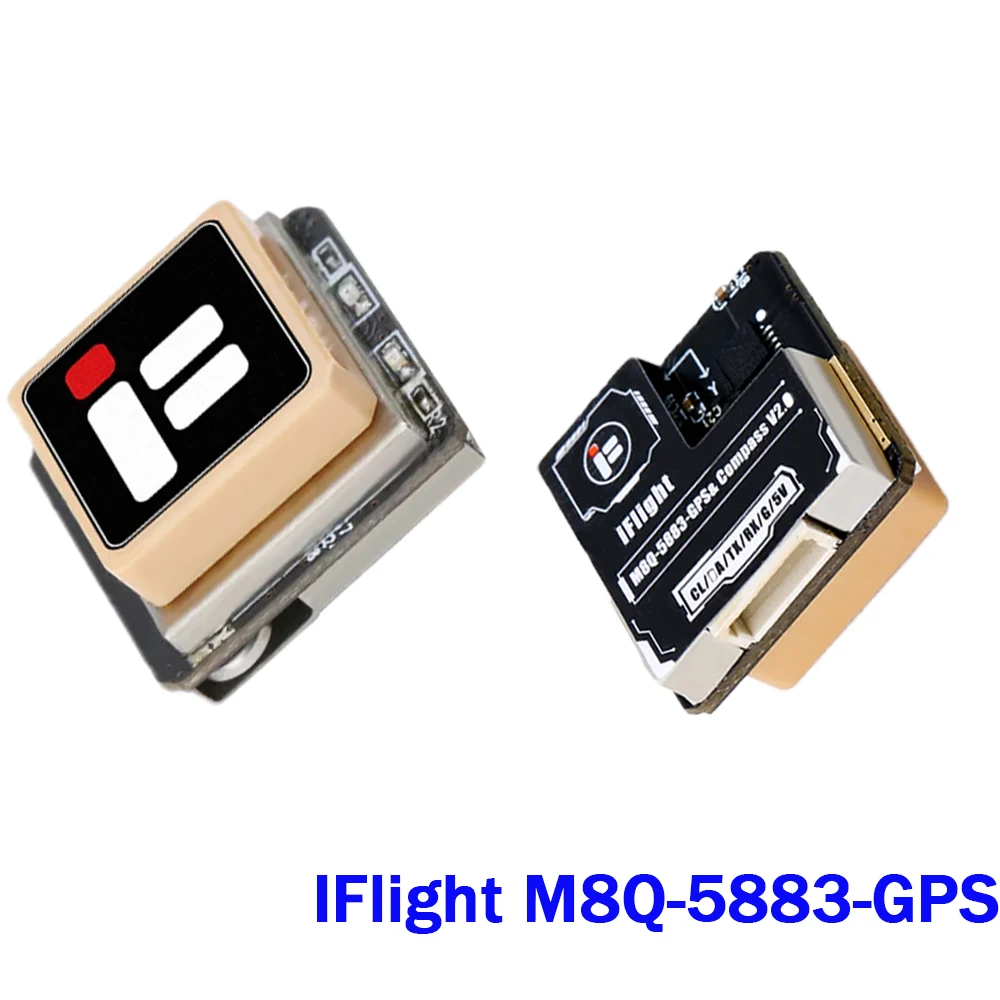 IFlight FPV M8Q-5883-GPS Integrate Compass Module QMC5883L Built-in TCXO Crystal And Farad Capacitor for FPV Drone
IFlight FPV M8Q-5883-GPS Integrate Compass Module QMC5883L Built-in TCXO Crystal And Farad Capacitor for FPV Drone