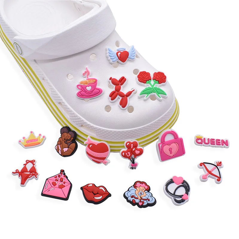Hot Sale 1pcs Rose Love Balloon Envelope Shoe Charms Cute Romantic Collection Shoe Accessorie DIY For Croc Jibz Fit Wristbands
Hot Sale 1pcs Rose Love Balloon Envelope Shoe Charms Cute Romantic Collection Shoe Accessorie DIY For Croc Jibz Fit Wristbands