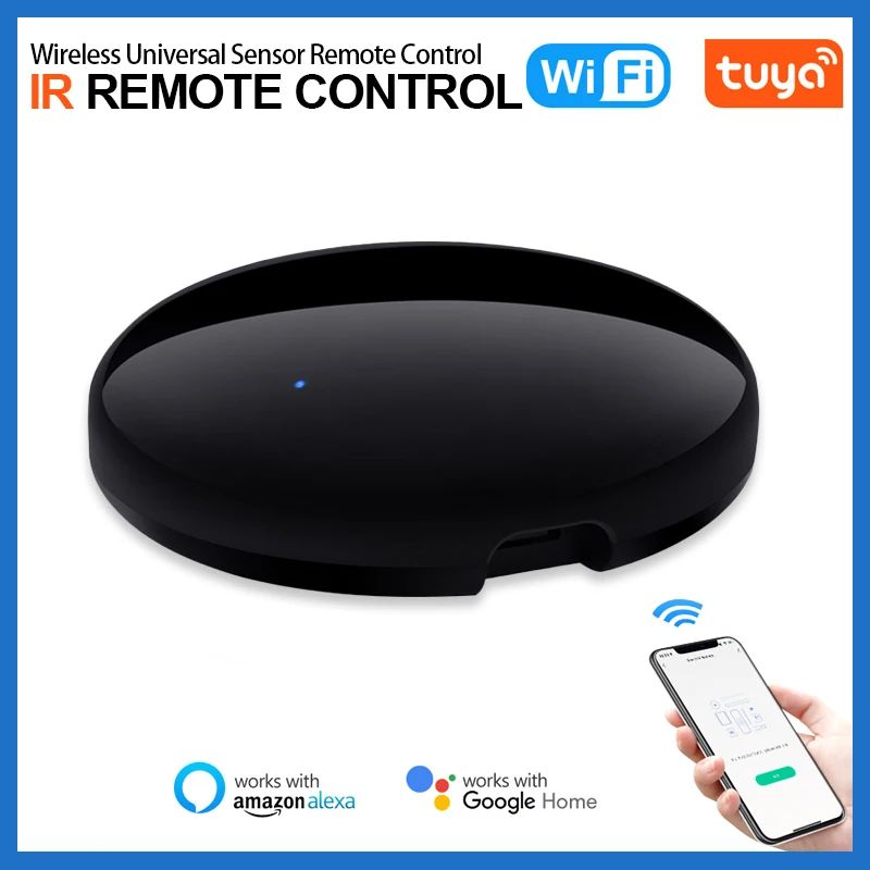 Умный беспроводной ИК-пульт ДУ с поддержкой Wi-Fi
Умный беспроводной ИК-пульт ДУ с поддержкой Wi-Fi