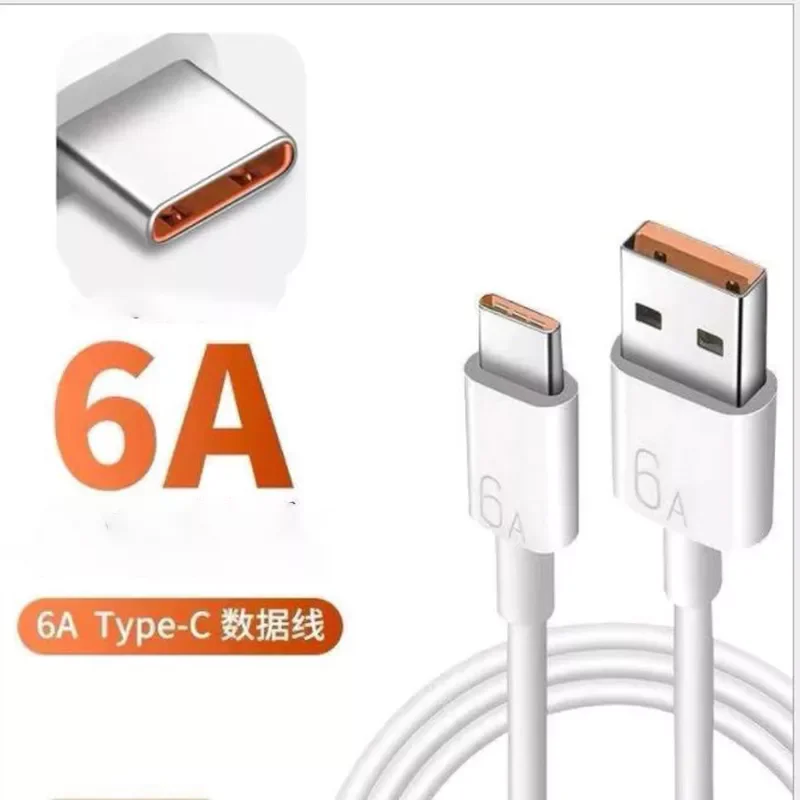 6A USB Type C Cable for Huawei P50 Mate 40 P30 Pro Supercharge 66W Fast Charging USB-C Charger Cable for Phone Cord
6A USB Type C Cable for Huawei P50 Mate 40 P30 Pro Supercharge 66W Fast Charging USB-C Charger Cable for Phone Cord