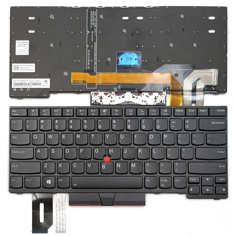 Новая клавиатура для ноутбука Lenovo Thinkpad T14 P14s Gen 1 Type 20S4 20S5 20S0 20S1 20S2 20S3 20UD 20UE US черная с подсветкой
Новая клавиатура для ноутбука Lenovo Thinkpad T14 P14s Gen 1 Type 20S4 20S5 20S0 20S1 20S2 20S3 20UD 20UE US черная с подсветкой