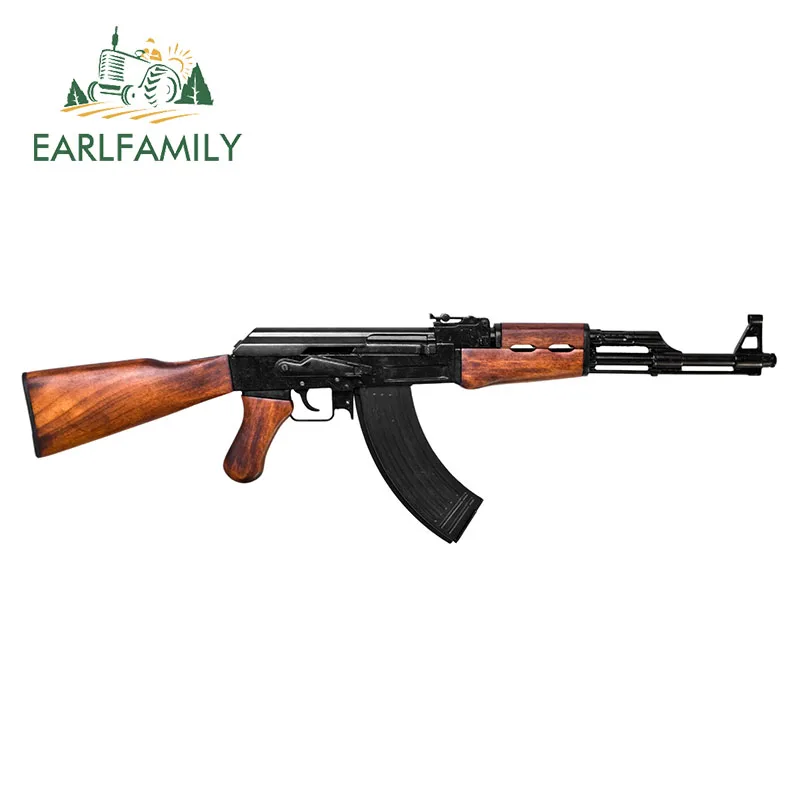 EARLFAMILY Gun Shaped AK-47 Replica Vinyl Airsoft Pistola Decal Window Trunk Sticker Rifle De Diabolos Car Stickers
EARLFAMILY Gun Shaped AK-47 Replica Vinyl Airsoft Pistola Decal Window Trunk Sticker Rifle De Diabolos Car Stickers