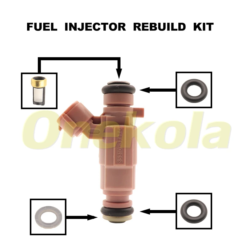 Fuel Injector Repair Kits for 9260930057 Hyundai Kia 1.6 1.5 35310-37170 3531037170
Fuel Injector Repair Kits for 9260930057 Hyundai Kia 1.6 1.5 35310-37170 3531037170