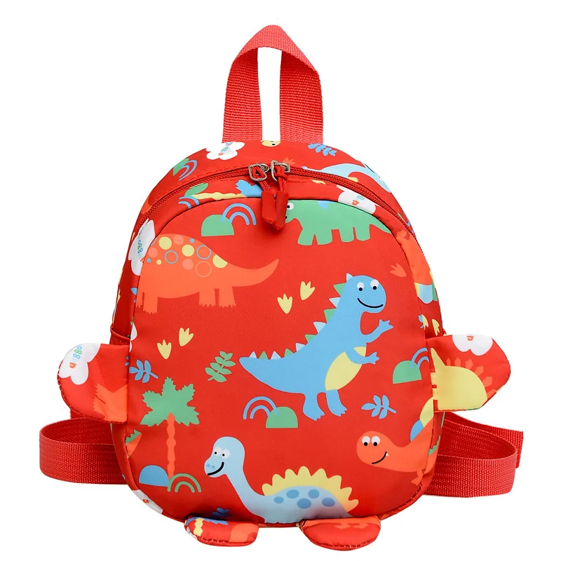 

Милые школьные ранцы с мультипликационным динозавром для мальчиков и девочек, детские школьные рюкзаки для детского сада