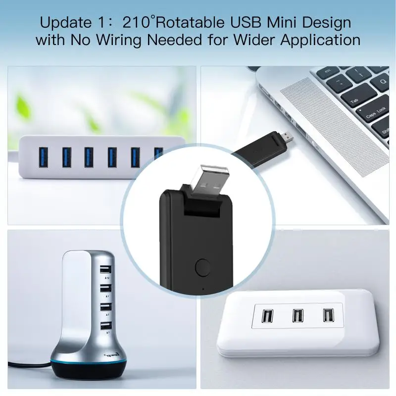 CORUI Tuya WiFi Infrared Remote Controller Wireless USB IR+RF Rotate For TV Fan Switch Work With Alexa Google Home Smart Life
CORUI Tuya WiFi Infrared Remote Controller Wireless USB IR+RF Rotate For TV Fan Switch Work With Alexa Google Home Smart Life