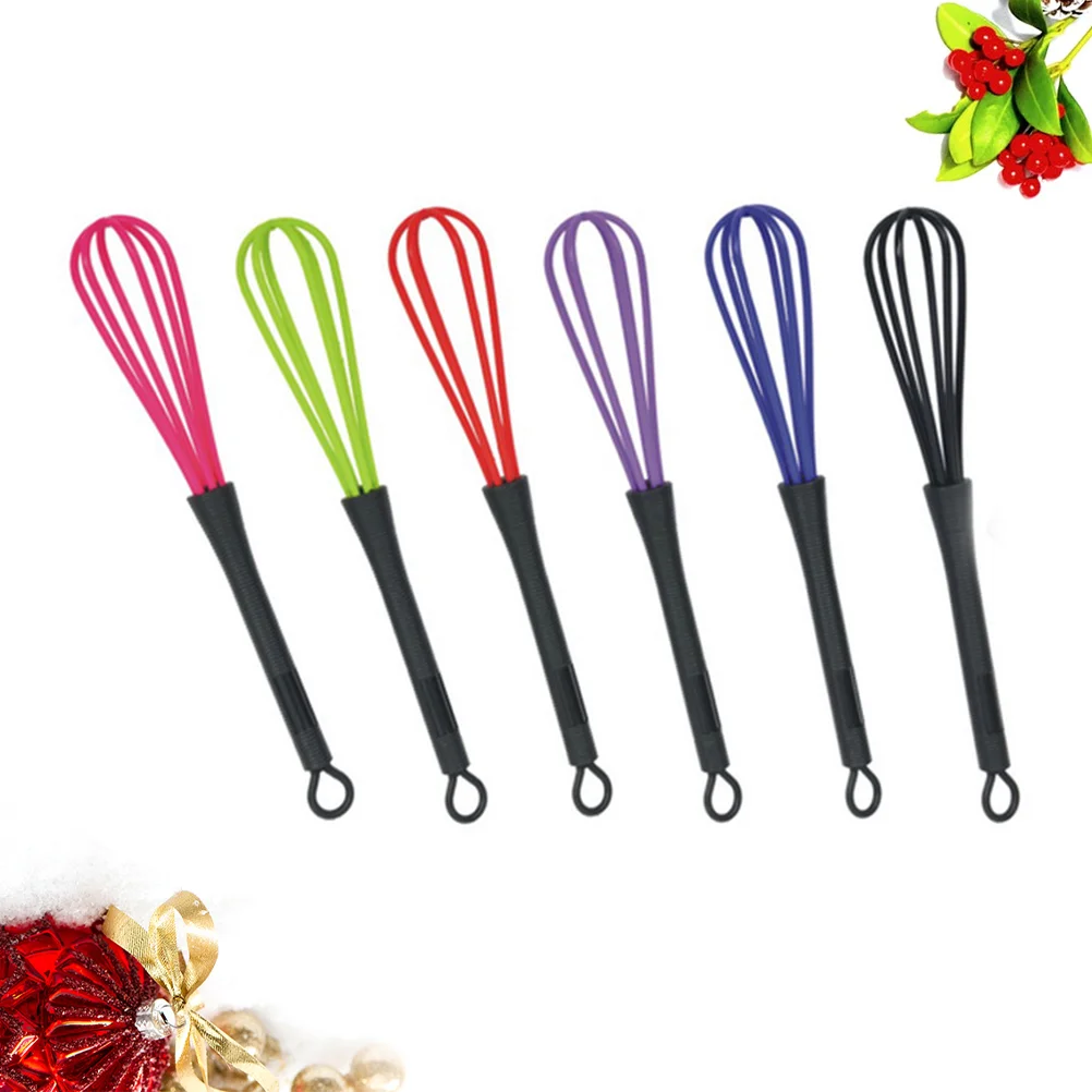 6 Cooking Whisk Egg Stirring Stirring Whisk Manual Blender Stainless Steel Whisk
6 Cooking Whisk Egg Stirring Stirring Whisk Manual Blender Stainless Steel Whisk