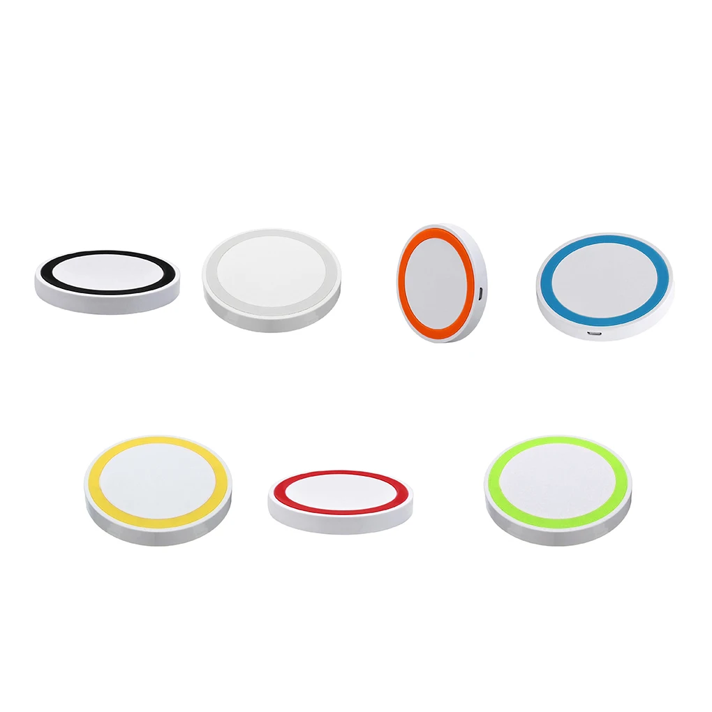 ABS Wireless Charger Portable Round Colorful Universal Fast Charging Overtemperature Protection Tablet Chargers
ABS Wireless Charger Portable Round Colorful Universal Fast Charging Overtemperature Protection Tablet Chargers