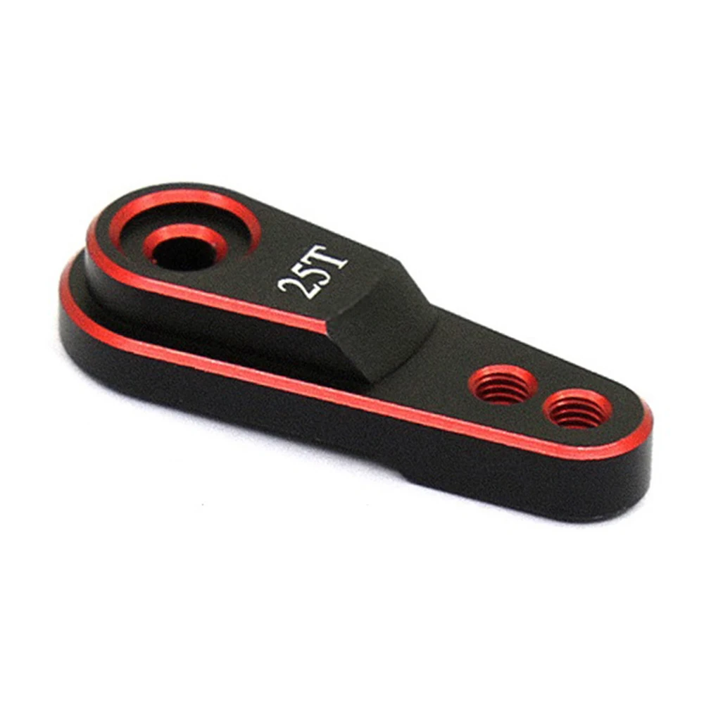 Hard Aluminum Alloy 25T M3 Steering Link Servo Arm Horn for 1/10 RC Crawler Traxxas TRX4 Metal Upgrade Parts,Red
Hard Aluminum Alloy 25T M3 Steering Link Servo Arm Horn for 1/10 RC Crawler Traxxas TRX4 Metal Upgrade Parts,Red