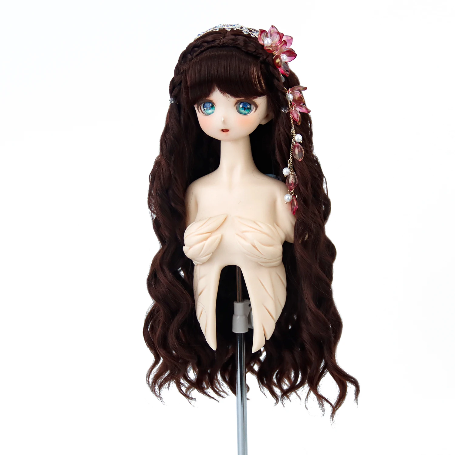 Aidolla 1/3 BJD Doll Wig High Temperature Long Fashion Curly Wavy Wire BJD Wigs Smart For BJD Dollfie Doll Accessories
Aidolla 1/3 BJD Doll Wig High Temperature Long Fashion Curly Wavy Wire BJD Wigs Smart For BJD Dollfie Doll Accessories