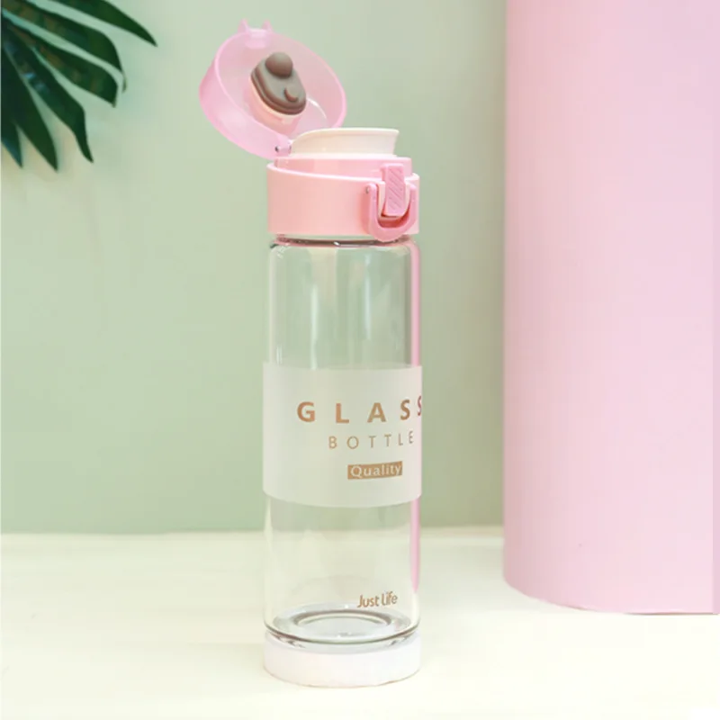 350ML New Glass Student Milk Coffee Cup Bullet Lid Heat-resistant High Borosilicate Cup with Tea Partition Transparent Kettle
350ML New Glass Student Milk Coffee Cup Bullet Lid Heat-resistant High Borosilicate Cup with Tea Partition Transparent Kettle