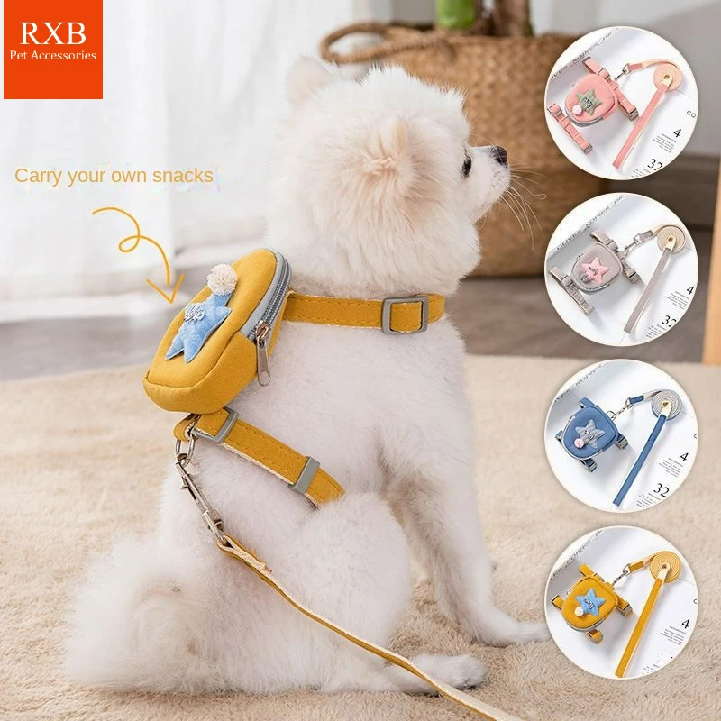 Cat Vest Harness Leash Multi Colored Pentagram Knapsack Dog Harness Collar Chest Strap Leash Harnesses with Traction Rope
Cat Vest Harness Leash Multi Colored Pentagram Knapsack Dog Harness Collar Chest Strap Leash Harnesses with Traction Rope