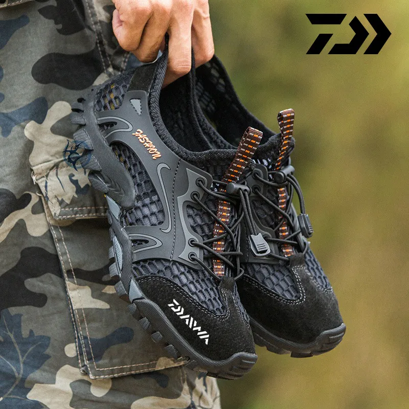 2022 New Daiwa Men's Breathable Hiking Shoes Beach Non-slip Fishing Water Shoes Quick-drying Water Shoes Fishing Sneakers
2022 New Daiwa Men's Breathable Hiking Shoes Beach Non-slip Fishing Water Shoes Quick-drying Water Shoes Fishing Sneakers