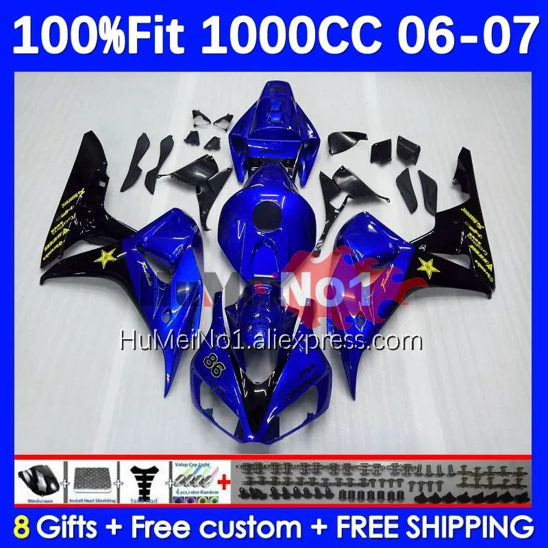 100% Fit Injection For HONDA Glossy blue CBR 1000 RR CC 1000RR 1000CC 50No.21 CBR1000 RR CBR1000RR 2006 2007 06 07 OEM Fairing
100% Fit Injection For HONDA Glossy blue CBR 1000 RR CC 1000RR 1000CC 50No.21 CBR1000 RR CBR1000RR 2006 2007 06 07 OEM Fairing