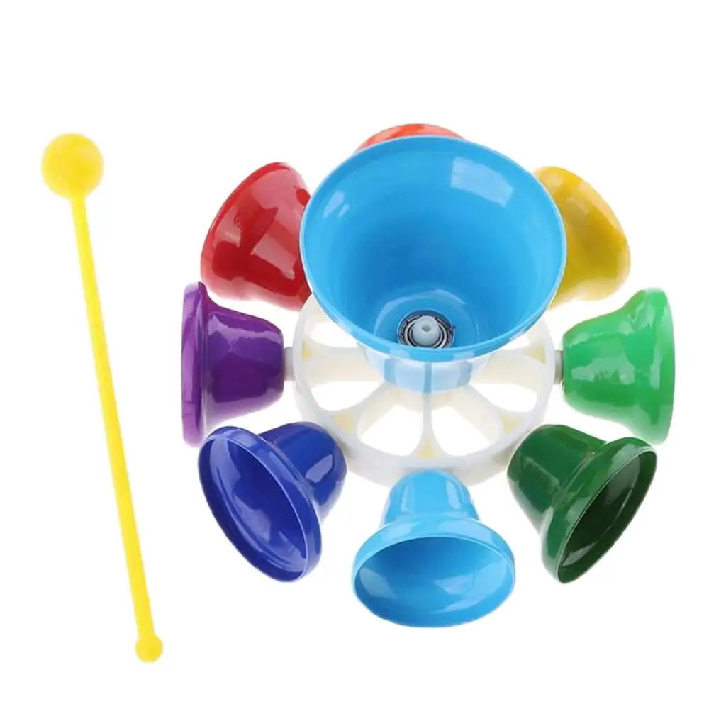 Colorful Hand Percussion Bells,8 Note Diatonic Metal Hand Adults,Used for Musical Teaching,Wedding and Family Party
Colorful Hand Percussion Bells,8 Note Diatonic Metal Hand Adults,Used for Musical Teaching,Wedding and Family Party