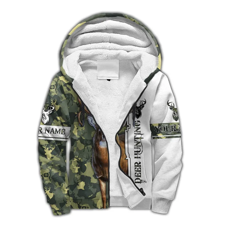 Fashion Deer 3D Print Winter Thickened Zip Hoodie Unisex Casual Hoodie Sportswear Warm Wool Jacket Wb002 
Fashion Deer 3D Print Winter Thickened Zip Hoodie Unisex Casual Hoodie Sportswear Warm Wool Jacket Wb002