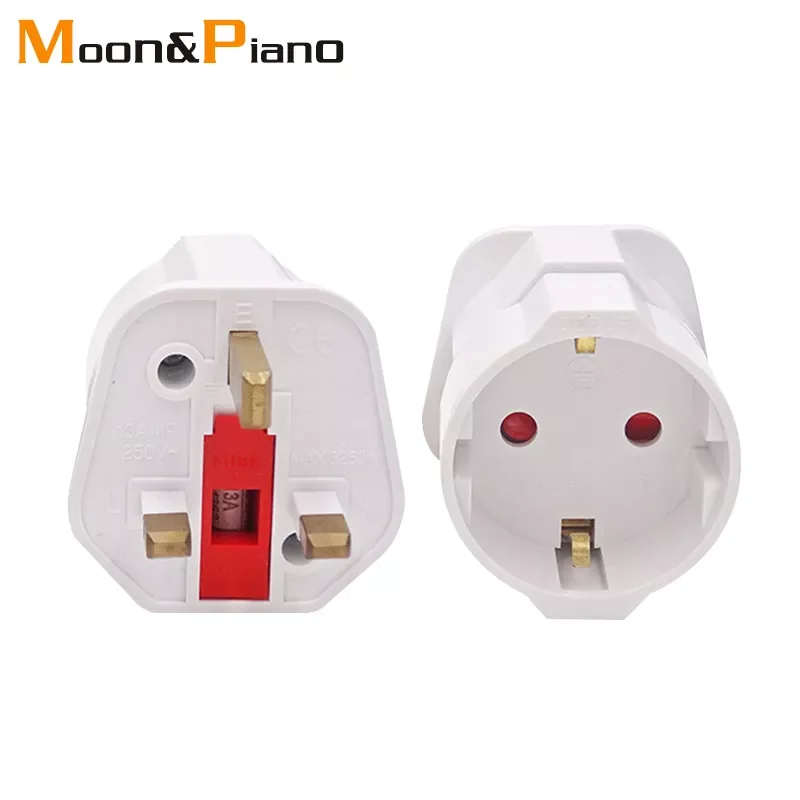 1 PC European 2 Pin to UK 3 Pin Plug Adaptor Euro EU Travel Mains Adapter Converter European Power Adapters For Phone Charging
1 PC European 2 Pin to UK 3 Pin Plug Adaptor Euro EU Travel Mains Adapter Converter European Power Adapters For Phone Charging