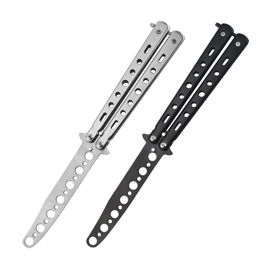 1PC Portable Folding Butterfly Training Knife Professional Light-weight Stainless Steel Games Training Tool
1PC Portable Folding Butterfly Training Knife Professional Light-weight Stainless Steel Games Training Tool