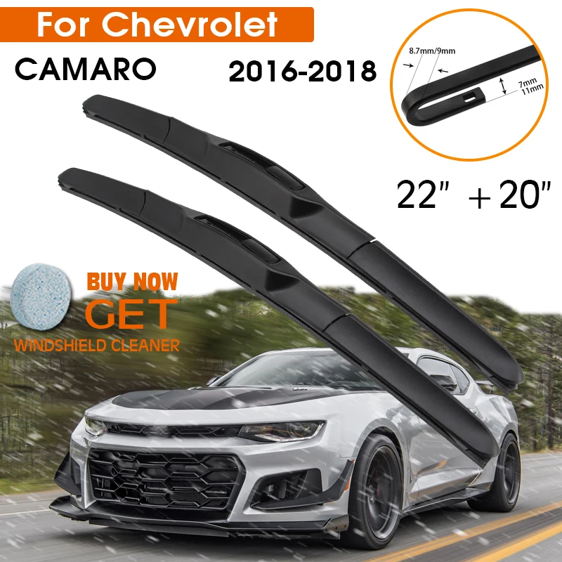 Автомобильные стеклоочистители для Chevrolet CAMARO 2016-2018 лобовое стекло резиновая силиконовая заправка переднее окно стеклоочистителя 22 "+ 20" LHD RHD...
Автомобильные стеклоочистители для Chevrolet CAMARO 2016-2018 лобовое стекло резиновая силиконовая заправка переднее окно стеклоочистителя 22 "+ 20" LHD RHD...