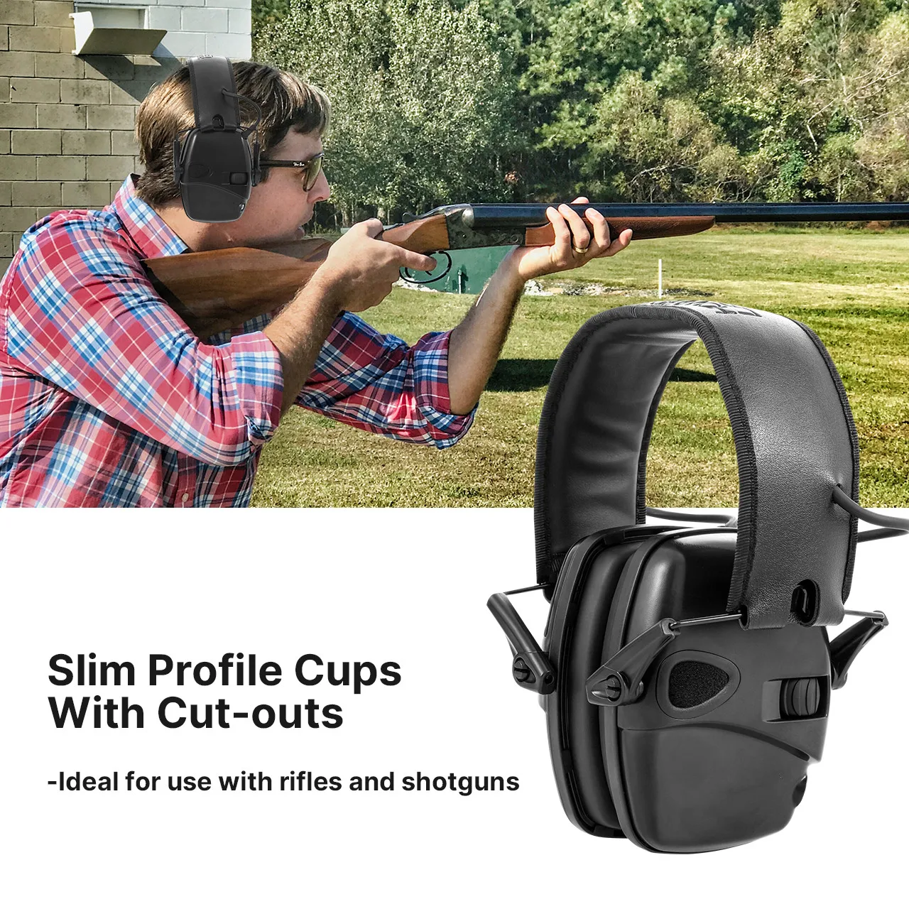 Earmuffs Active Headphones For Shooting Hunting Electronic Hearing Protection Ear Protect Noise Reduction
Earmuffs Active Headphones For Shooting Hunting Electronic Hearing Protection Ear Protect Noise Reduction