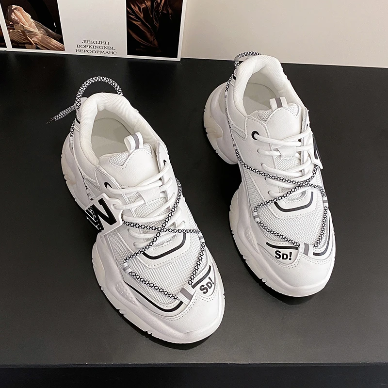 Casual Sports Shoes Women's Summer 2022 Pairs of Shoelaces Lightweight Breathable Non-slip Old Shoes Women White Sneakers Women
Casual Sports Shoes Women's Summer 2022 Pairs of Shoelaces Lightweight Breathable Non-slip Old Shoes Women White Sneakers Women