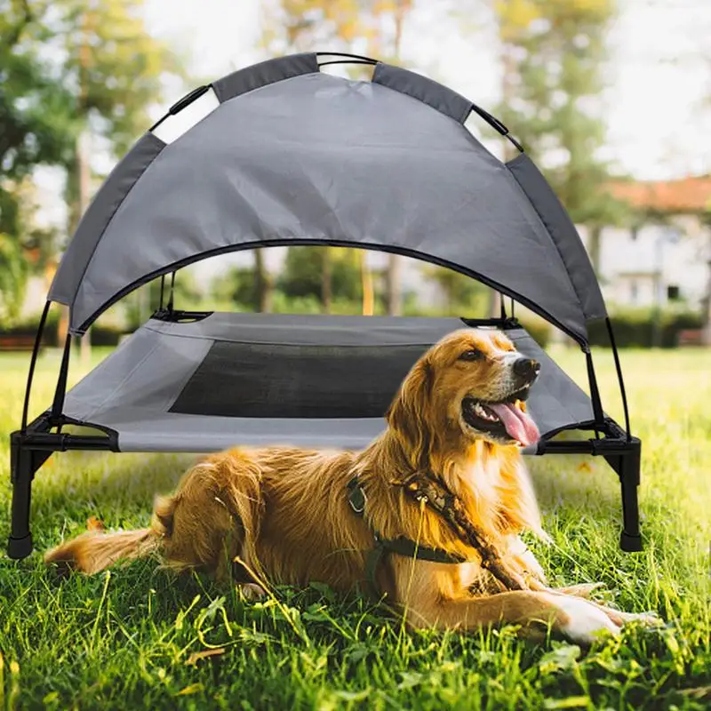Elevated Dog Bed With Canopy Breathable Dog Cots For Camping Beach Dogs Cats Raised Breathable Mesh Bed Canopy Shade Tent
Elevated Dog Bed With Canopy Breathable Dog Cots For Camping Beach Dogs Cats Raised Breathable Mesh Bed Canopy Shade Tent