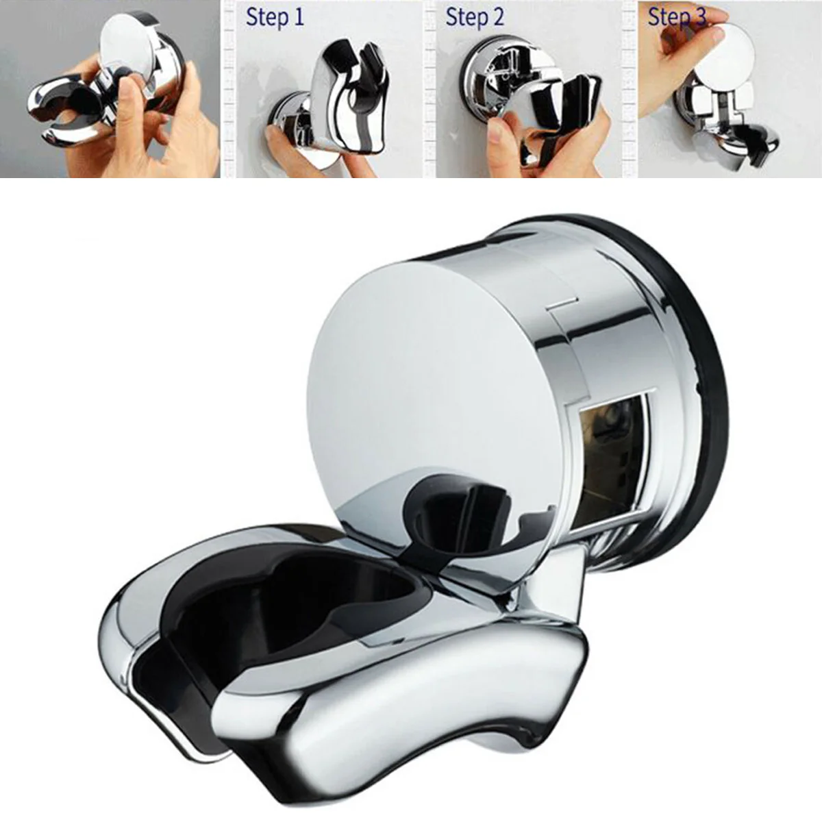 Shower Head Holder Universal Adjustable Holder Handheld Portable Wall Mount No Punching Bracket Bathroom Accessories
Shower Head Holder Universal Adjustable Holder Handheld Portable Wall Mount No Punching Bracket Bathroom Accessories