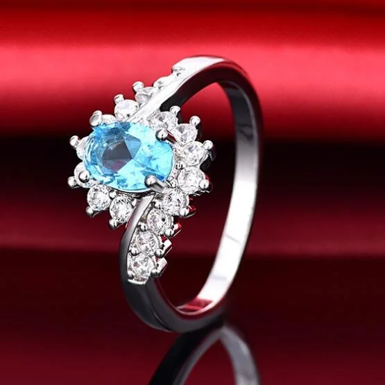 9 Colors Creative Oval Water Drop Zircon Rings For Women Engagement Party Wedding Jewelry Hand Accessories Size 5-11
9 Colors Creative Oval Water Drop Zircon Rings For Women Engagement Party Wedding Jewelry Hand Accessories Size 5-11