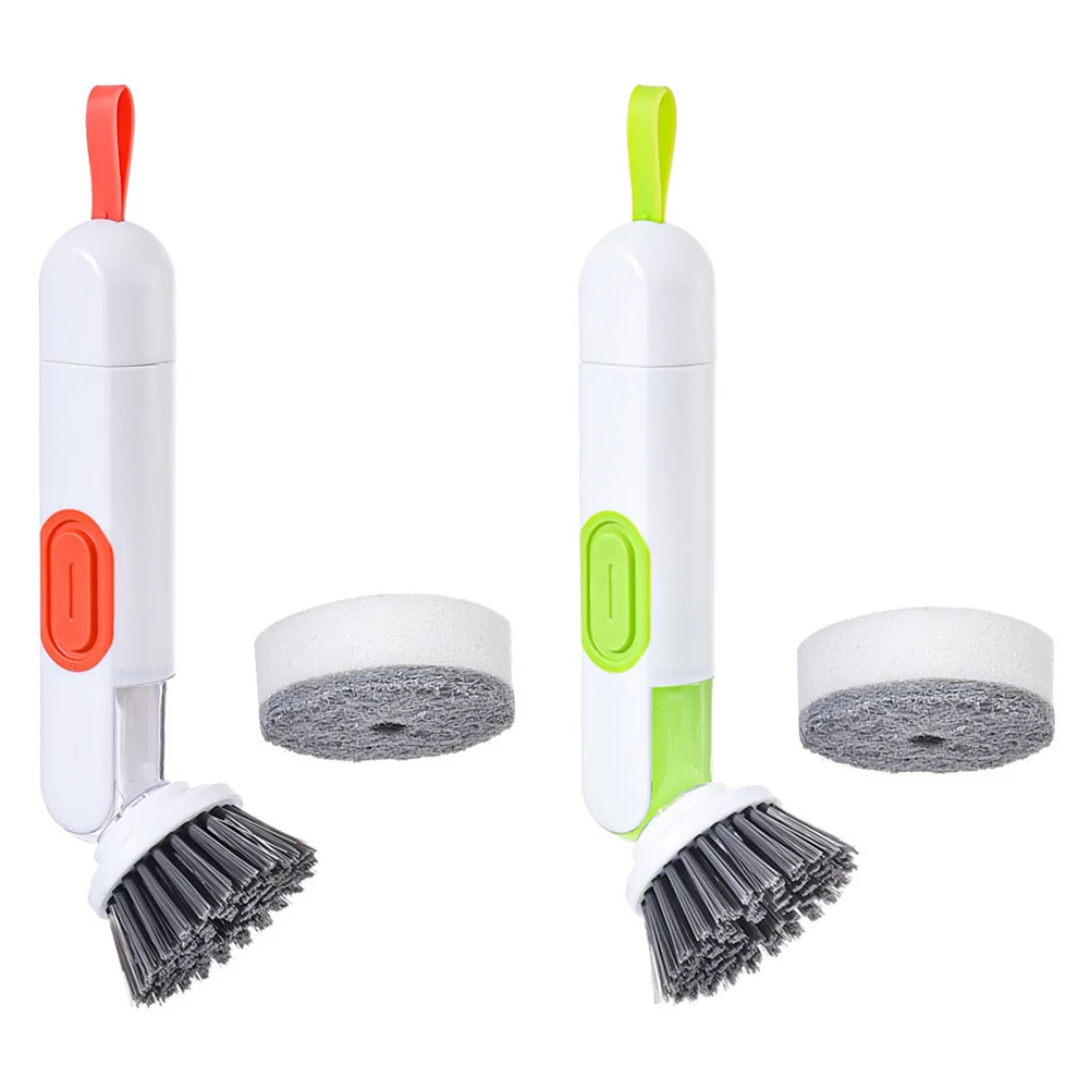 2pcs Kitchen Cleaning Brush Tools Long Handle Dish Brush Liquid Soap Dispenser Cleaner Dishwashing Sponge Pot Wash Wipe Tools
2pcs Kitchen Cleaning Brush Tools Long Handle Dish Brush Liquid Soap Dispenser Cleaner Dishwashing Sponge Pot Wash Wipe Tools