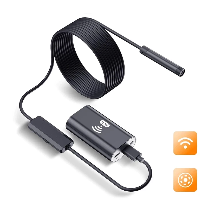 Wi-Fi эндоскопическая камера, беспроводной Эндоскоп ли HD720P, Бороскоп с жестким кабелем, USB-камера невидимая для IPhone, смартфонов на Android
Wi-Fi эндоскопическая камера, беспроводной Эндоскоп ли HD720P, Бороскоп с жестким кабелем, USB-камера невидимая для IPhone, смартфонов на Android
