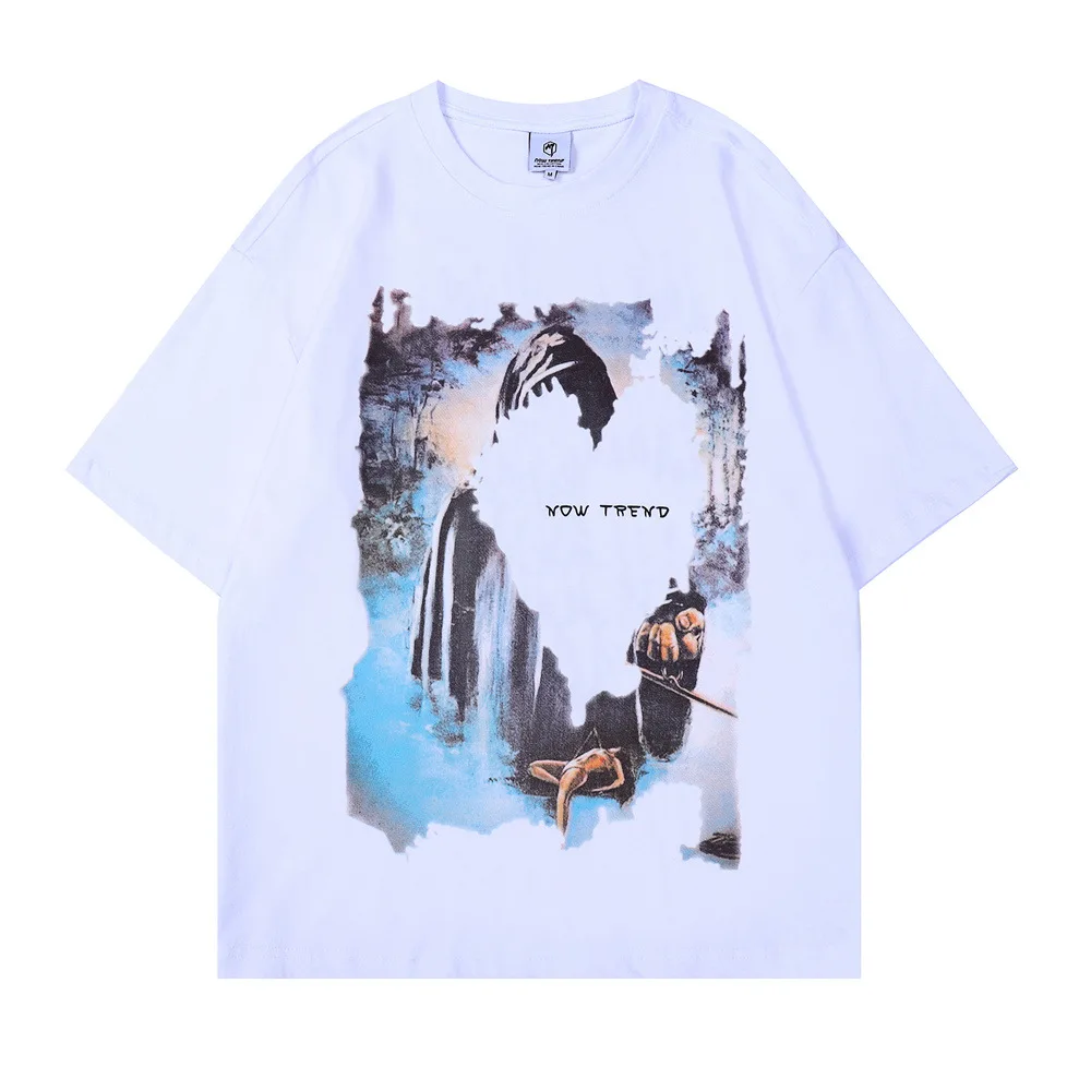 Harajuku Summer T-Shirt for Men Dark Demon Print Short Sleeve T-shirts 2022 Hip Hop Streetwear Cotton Casual y2K Clothes Tops
Harajuku Summer T-Shirt for Men Dark Demon Print Short Sleeve T-shirts 2022 Hip Hop Streetwear Cotton Casual y2K Clothes Tops