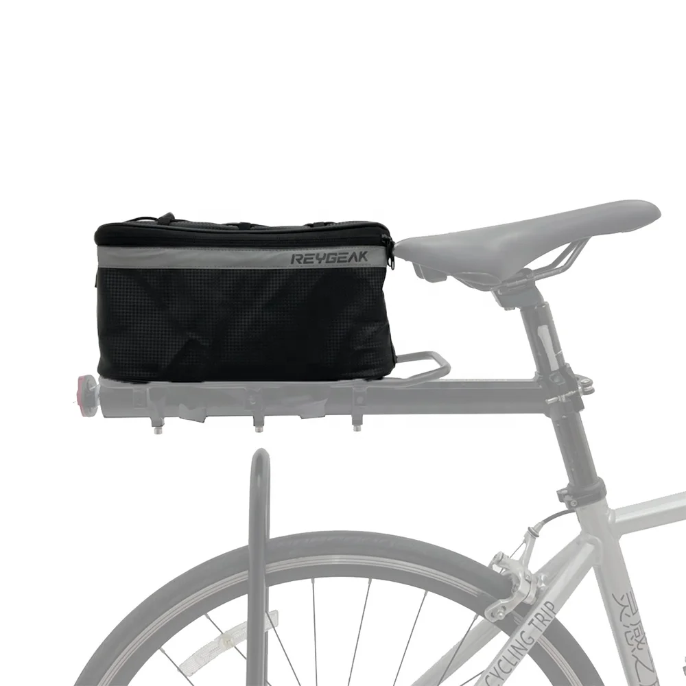 REYGEAK Bike Rack Bag 7L Waterproof Saddle Black Trunk Shoulder Panniers Multi-functional Backpack PVC For Bicycle
REYGEAK Bike Rack Bag 7L Waterproof Saddle Black Trunk Shoulder Panniers Multi-functional Backpack PVC For Bicycle