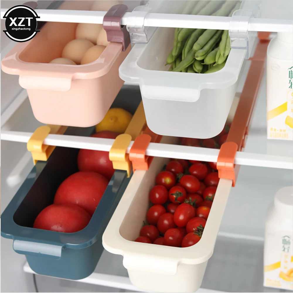 Adjustable Plastic Clear Fridge Organizer Slide Under Shelf Drawer Box Rack Holder Refrigerator Drawer Kitchen Fruit Storage Box
Adjustable Plastic Clear Fridge Organizer Slide Under Shelf Drawer Box Rack Holder Refrigerator Drawer Kitchen Fruit Storage Box