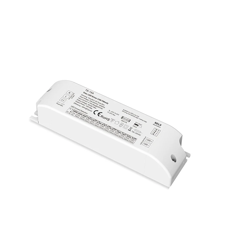 

Skydance 220V input AC Push-Dim Triac Dimming CC LED Driver Output 1-36W 150-1200mA constant current Dimmable dimmer DIP switch