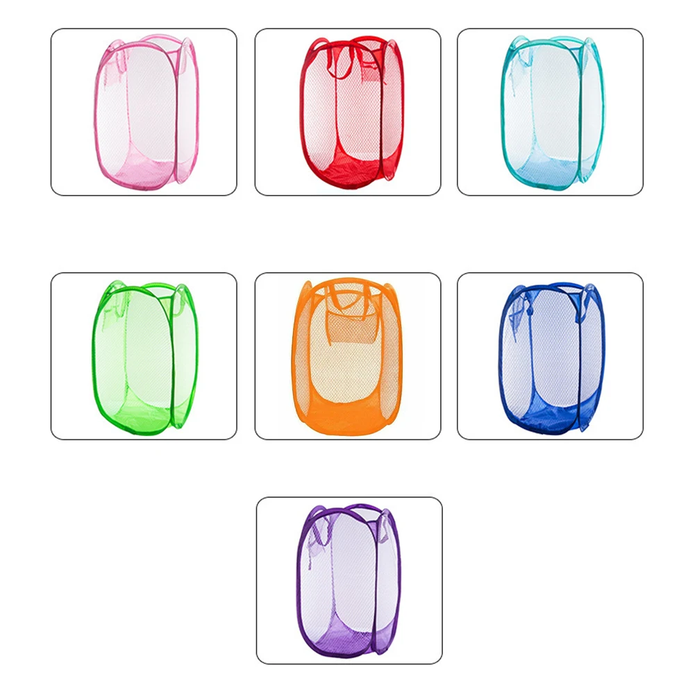 Collapsible Dirty Laundry Basket Mesh Pop Up Dirty Laundry Basket Hamper With Durable Handles Large Capacity Clothes Baskets
Collapsible Dirty Laundry Basket Mesh Pop Up Dirty Laundry Basket Hamper With Durable Handles Large Capacity Clothes Baskets