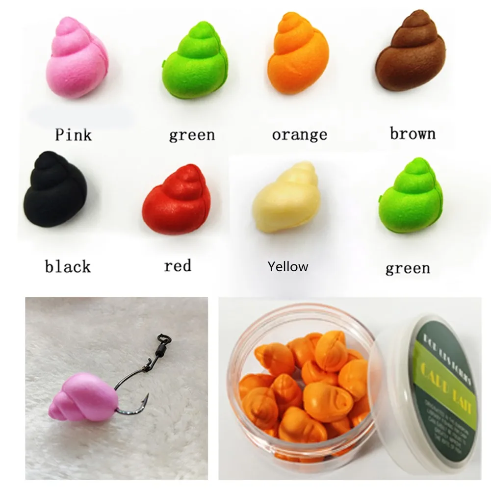 15pcs Carp Fishing Up Boilies Carp Coarse Fishing Imitation Bait Pellet Snail Shape Lures Rig Fishing Flavor Boilies Bait Tackle
15pcs Carp Fishing Up Boilies Carp Coarse Fishing Imitation Bait Pellet Snail Shape Lures Rig Fishing Flavor Boilies Bait Tackle