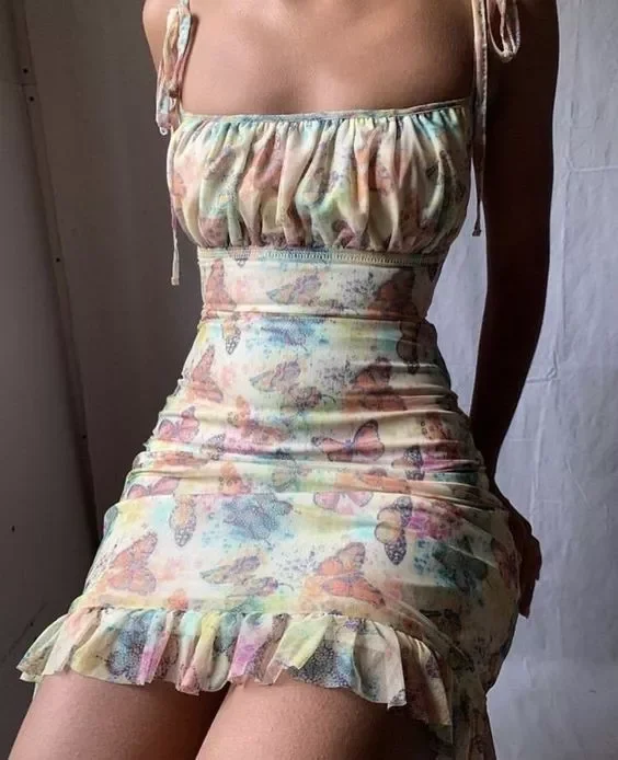 2022 Print Mini Dress Sexy Lace Up Ruffles Summer Dress Ruched Sleeveless Lady Dresses Bandage Bodyson Party Dresses
2022 Print Mini Dress Sexy Lace Up Ruffles Summer Dress Ruched Sleeveless Lady Dresses Bandage Bodyson Party Dresses