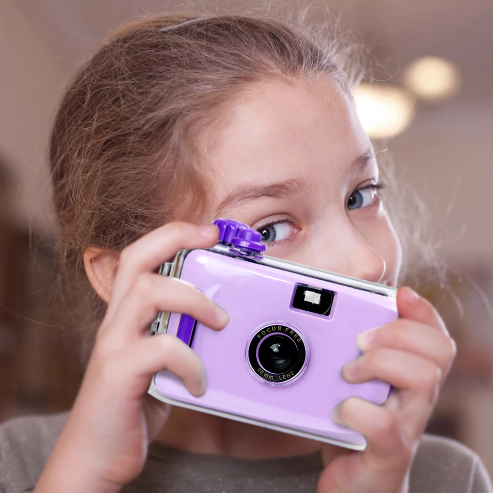 Fashion Cute Portable Children's Camera Non-disposable Camera Convenient Waterproof Shockproof Film LOMO Camera Dropshipping
Fashion Cute Portable Children's Camera Non-disposable Camera Convenient Waterproof Shockproof Film LOMO Camera Dropshipping