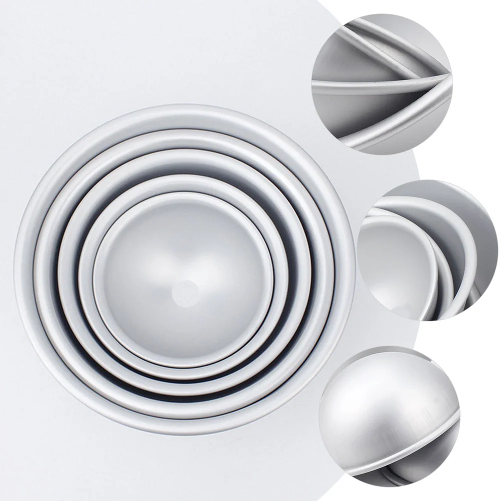 Mini Decor Half Round Baking Mold Cake Household Products Home Accessory Stainless Steel Creative Mould
Mini Decor Half Round Baking Mold Cake Household Products Home Accessory Stainless Steel Creative Mould
