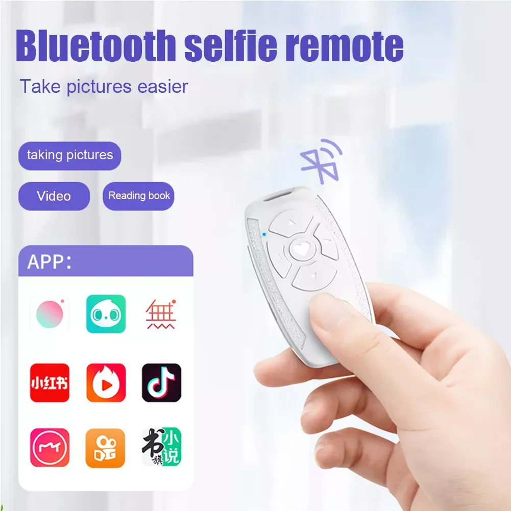 The newRechargable Bluetooth-compatible Remote Control Button Wireless Controller Selfie Camera Stick Shutter Release For Phones
The newRechargable Bluetooth-compatible Remote Control Button Wireless Controller Selfie Camera Stick Shutter Release For Phones